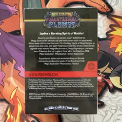 Pokemon Mega Evolution Phantasmal Flames Booster Bundle Sealed New In Box - Image 3