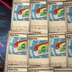 pokemon ascended heroes poke pad 198/217/081/088 Mixed Lot Of 17✨ - Image 2