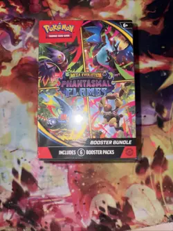 Pokemon TCG Mega Evolution Phantasmal Flames Booster Bundle |BRAND NEW SEALED - Image 1