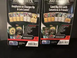 Pokemon TCG V Battle Deck Ampharos and Lucario (POK85228) 820650852282 - Image 2