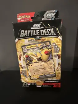 Pokemon TCG V Battle Deck Ampharos and Lucario (POK85228) 820650852282 - Image 3