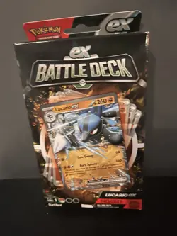Pokemon TCG V Battle Deck Ampharos and Lucario (POK85228) 820650852282 - Image 4