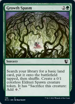 Growth Spasm (MIC 139) Near Mint - MTG single - Image 1