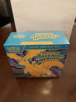 New In Package Pokemon Mega Evolution Ascended Heroes Elite Trainer Box - Image 2