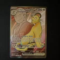 Pokemon Team Rocket's Persian EX Destined Rivals 219/182 260 HP Rare Holo Engli… - Image 1