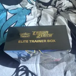 Pokemon Crown Zenith Elite Trainer Box Booster Exclusive Lucario 2023 - Image 2