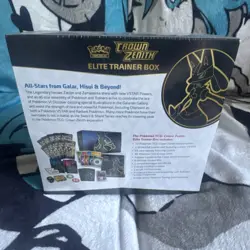 Pokemon Crown Zenith Elite Trainer Box Booster Exclusive Lucario 2023 - Image 4