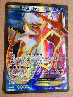 Gyarados EX Full Art 114/122 2016 BREAKpoint Ultra Rare Pokemon TCG - Image 1