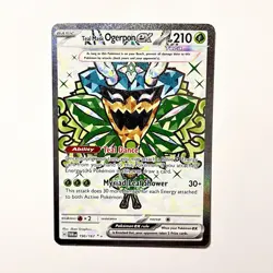 Teal Mask Ogerpon ex 190/167 Ultra Rare Full Art Twilight Masquerade Pokemon TCG - Image 2