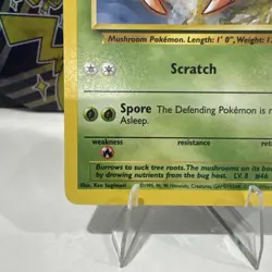 Pokemon TCG Jungle Paras #59/64 Common WoTC Vintage LP - Image 5