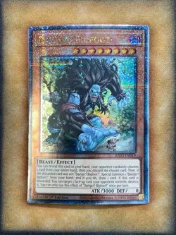 Yugioh Danger! Bigfoot! RA03-EN019 Quarter Century Rare 1st Ed (CYHO ART) NM - Image 1