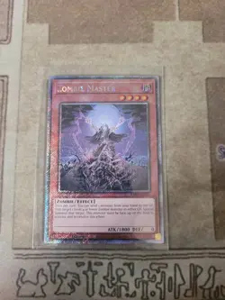 YUGIOH ZOMBIE MASTER RA03-EN185 PLATINUM RARE 1ST ED NM - Image 1