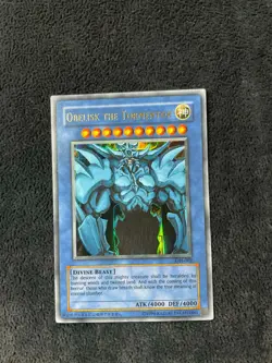 Yu-Gi-Oh Obelisk the Tormentor GB1-002 Secret Rare LP English s131 - Image 1