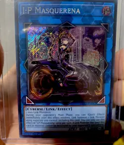 **I:P MASQUERENA 1ST EDITION ALTERNATE ART RA02-EN042 SECRET RARE YUGIOH🔥🔥 - Image 1