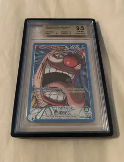 2024 ONE PIECE EMPERORS IN THE NEW WORLD ALT ART L #OP09042 BUGGY BGS 9.5 - Image 1