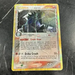 Tyranitar 16/113 Ex Delta Species Stamped Reverse Holo Pokemon TCG - HP Damaged - Image 1