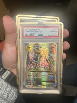 Pokemon XY Evolutions 2016 Full Art FA Mega M Charizard EX #101/108 PSA 10 - Image 3