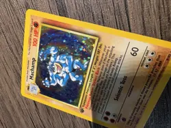 Pokemon TCG Machamp Holo Card Base Set 1st Edition 8/102 LP/NM Condition - Image 2