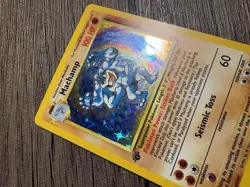 Pokemon TCG Machamp Holo Card Base Set 1st Edition 8/102 LP/NM Condition - Image 3