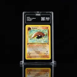 1999 Pokemon Fossil Kabuto 1st Edition TAG 8.5 #50 - Image 1