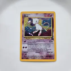 Pokemon Mew #9 Holo Black Star Promo WOTC 2000 Vintage TCG Card NM - Image 1