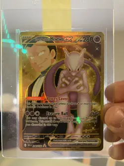 Pokemon Card Lot Destined Rivals Mewtwo FA/HR BOTH - Image 1