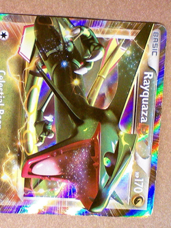 Pokemon TCG Cards Rayquaza EX 85/124 Dragons Exalted Ultra Rare Holo - Image 2