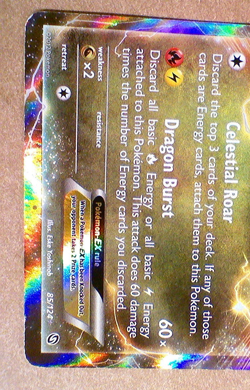 Pokemon TCG Cards Rayquaza EX 85/124 Dragons Exalted Ultra Rare Holo - Image 3