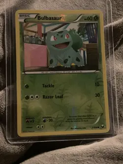 Pokemon TCG Dark Explorers Bulbasaur Common Reverse Holo Card 1/108 - Image 1