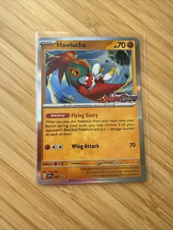 Pokemon - Scarlet & Violet Promo - Hawlucha (007) - Pre-release Card - Image 1