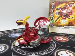 Bakugan BakuTech Pyrus Gren Dragaon Dragonoid & Ability Card Japan Import Rare - Image 4