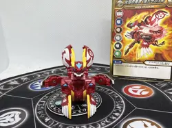 Bakugan BakuTech Pyrus Gren Dragaon Dragonoid & Ability Card Japan Import Rare - Image 5