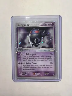 Pokemon Gengar EX TCG Holo Ultra Rare Card 108/112 EX FireRed & LeafGreen 2004 - Image 1