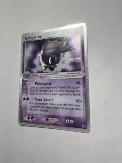 Pokemon Gengar EX TCG Holo Ultra Rare Card 108/112 EX FireRed & LeafGreen 2004 - Image 5
