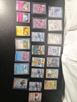Pokemon Card Lot 22 Cards Total - Image 1