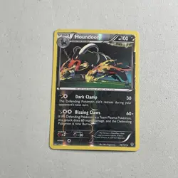 Pokemon TCG 2013 Plasma Blast Card -- Houndoom 56/101 Reverse Holo - Image 1