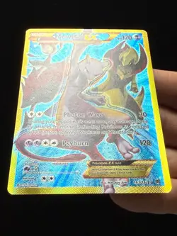 Pokemon Mewtwo EX TCG Full Art Holo Card 163/162 XY Breakthrough Secret Rare 163 - Image 4