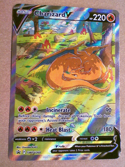 Pokemon TCG Charizard V SWSH260 SWSH: Sword & Shield Promo Cards Holo - Image 1