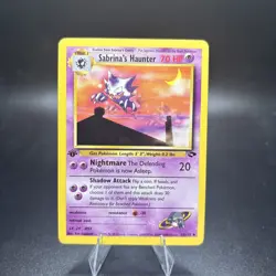 Pokemon Card - Sabrina's Haunter Gym Challenge 55/132 Uncommon 1st Edition NM -j - Image 1