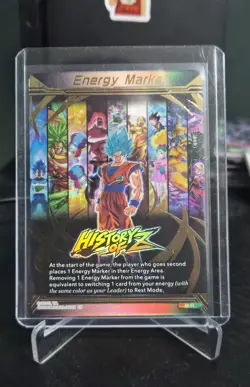 Dragon ball super card game BT27 GOLD Energy Marker History Of Z M-51 - Image 1