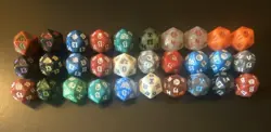 Wizards of the Coast Magic The Gathering Spindown D20 Lot! RARE!!! - Image 1