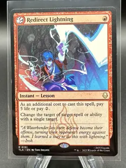 Redirect Lightning MTG TLA 0151 Rare Instant Lesson Near Mint - Image 1