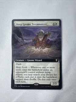 Deep Gnome Terramancer Extended Art Commander Legends Battle For Baldur's... - Image 1