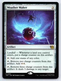 MTG Weather Maker Normal R Teenage Mutant Ninja Turtles TMT 182 NM Magic - Image 1