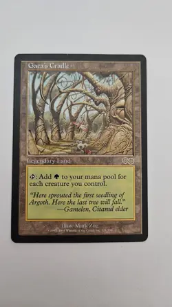 MTG - Gaea's Cradle Urza's Saga Rare Legendary Land - Image 1