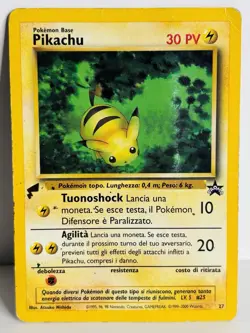 Pikachu 27 Black Star Promo WOTC Pokemon Card TCG - Image 1