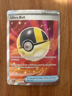 Pokemon TCG Ultra Ball 264/217 Ascended Heroes Ultra Rare NM Card - Image 1