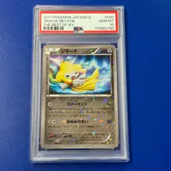 Jirachi Mirror Holo PSA 10 Pokemon Card Japanese XY Series Rare Collectible - Image 1