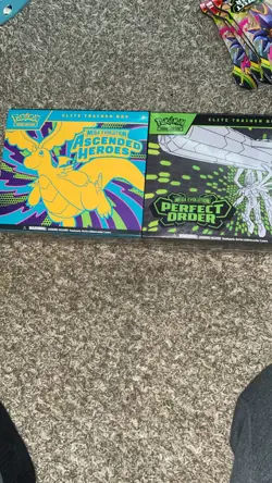 Pokemon Bundle: 1x Ascended Heroes ETB + 1x Perfect Order ETB + 4 sleeved packs - Image 2