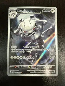 Pokemon TCG: Steelix 150/132 Me01: Mega Evolution Holo NM - Image 1